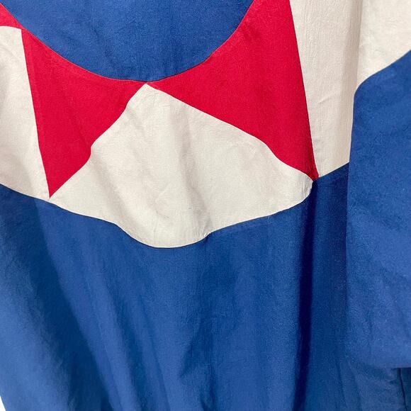 Vintage 90s Western Geometric Batwing Button-Up Top - Size XL - Picture 8 of 10